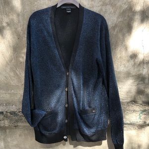 MARC JACOBS Sparkly Blue Cardigan